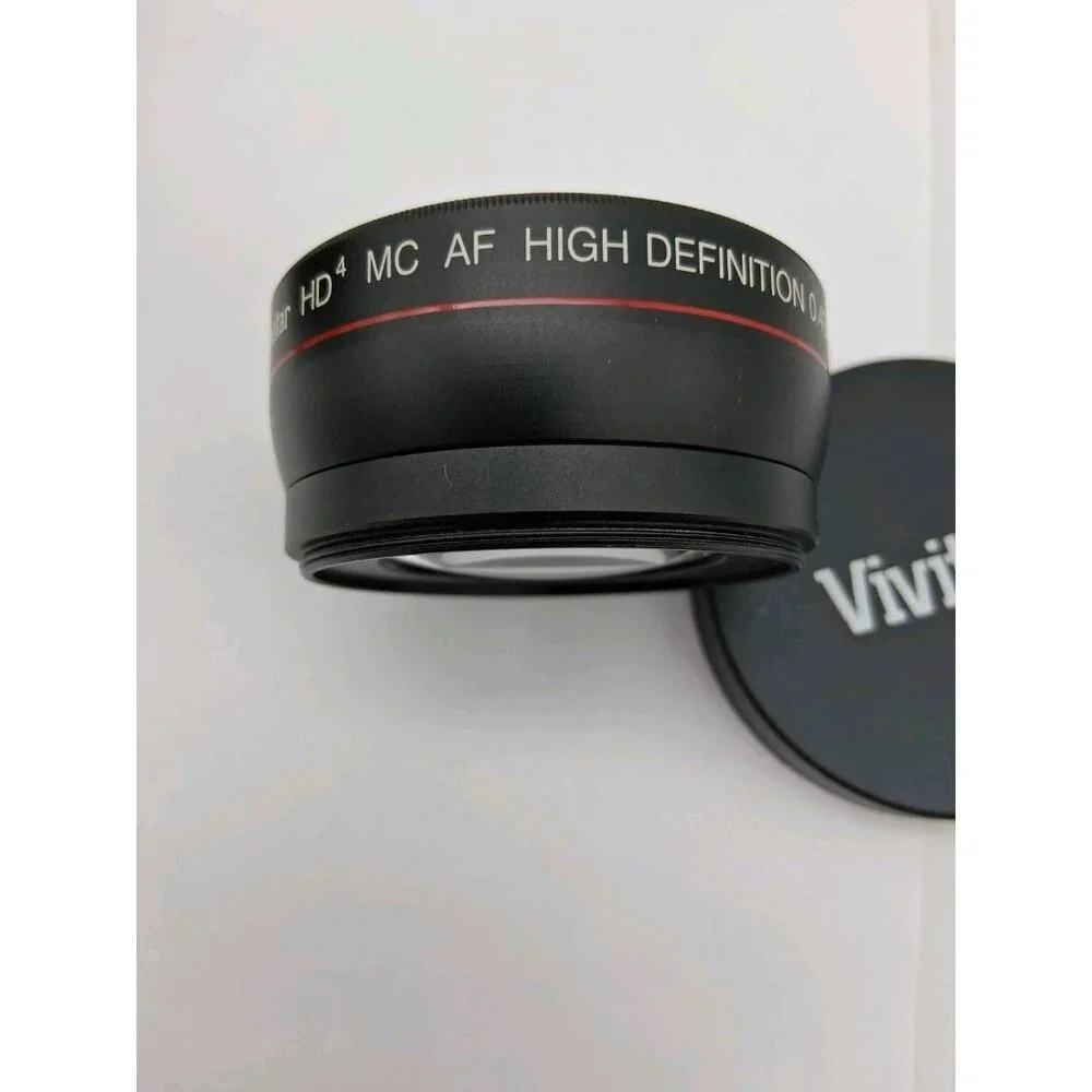 Vivitar HD4 MC AF High Definition 0.43X Wide Angle Converter w/Macro Lens